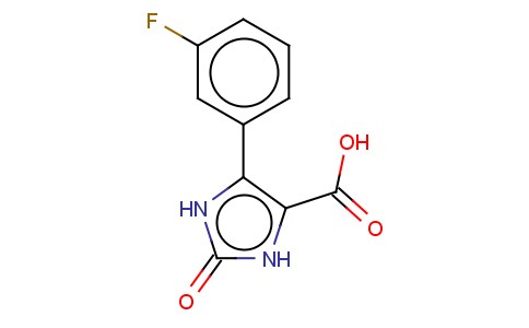 1,3-DIHYDRO-IMIDAZOL-2-ONE-5-(3-FLUORO)PHENYL-4-CARBOXYLIC ACID